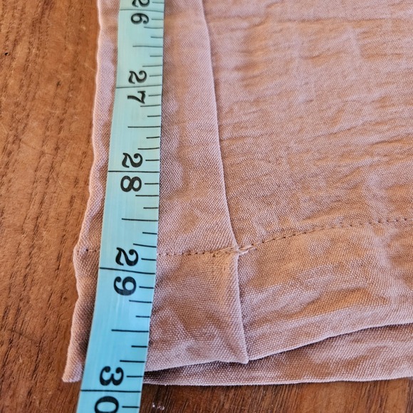 Dakatoo Tan 2 pc Outfit Puff Sleeveless Top Drawstring Waist Wide Leg Pant NWT - Picture 6 of 14